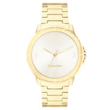 CALVIN KLEIN VIVACIOUS GOLD STEEL WATCH 25100023