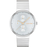 CALVIN KLEIN IONIC THIN SILVER PLATED WATCH 25100032