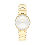 CALVIN KLEIN ENCHANT GOLD QUARTZ LADIES WATCH 25100043