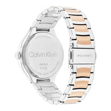 CALVIN KLEIN DELIGHT TWO-TONE ROSE GOLD LADIES WATCH 25100049