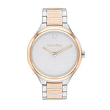 CALVIN KLEIN DELIGHT TWO-TONE ROSE GOLD LADIES WATCH 25100049