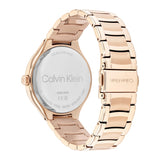 CALVIN KLEIN DELIGHT ROSE GOLD LADIES WATCH 25100050