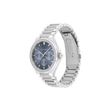 CALVIN KLEIN VIBRANCY BLUE DIAL STEEL WATCH 25100051