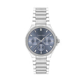 CALVIN KLEIN VIBRANCY BLUE DIAL STEEL WATCH 25100051