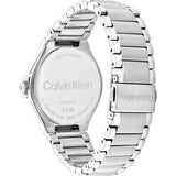 CALVIN KLEIN VIBRANCY SILVER DIAL STEEL WATCH 25100054