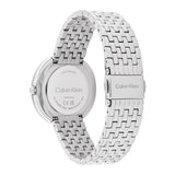 CALVIN KLEIN TWISTED BEZEL RED DIAL WATCH 25100064