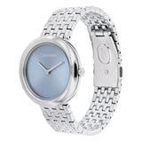 CALVIN KLEIN TWISTED BEZEL BLUE DIAL WATCH 25100065