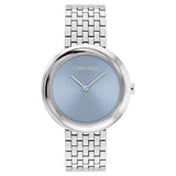 CALVIN KLEIN TWISTED BEZEL BLUE DIAL WATCH 25100065