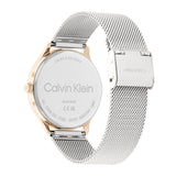 CALVIN KLEIN DRESS CRYSTAL ACCENT MESH BRACELET WATCH 25200374