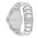 CALVIN KLEIN AQUEOUS BLUE STAINLESS STEEL WATCH 25200385