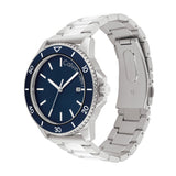 CALVIN KLEIN AQUEOUS BLUE STAINLESS STEEL WATCH 25200385