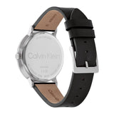 CALVIN KLEIN MODERN BLACK LEATHER MEN'S WATCH 25200437