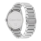 CALVIN KLEIN PROGRESS BLUE DIAL STEEL WATCH 25200446