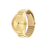 CALVIN KLEIN PROGRESS GOLD PLATED STEEL WATCH 25200447