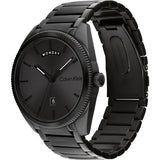 CALVIN KLEIN PROGRESS BLACK PLATED STEEL WATCH 25200448