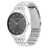 CALVIN KLEIN INTRIGUE SILVER MESH BRACELET WATCH 25300006