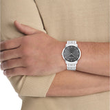 CALVIN KLEIN INTRIGUE SILVER MESH BRACELET WATCH 25300006