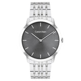 CALVIN KLEIN INTRIGUE SILVER MESH BRACELET WATCH 25300006