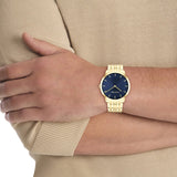 CALVIN KLEIN INTRIGUE GOLD MESH BRACELET WATCH 25300007