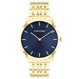 CALVIN KLEIN INTRIGUE GOLD MESH BRACELET WATCH 25300007