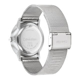 CALVIN KLEIN INTRIGUE SILVER MESH BRACELET WATCH 25300009