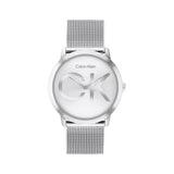 CALVIN KLEIN INTRIGUE SILVER MESH BRACELET WATCH 25300009