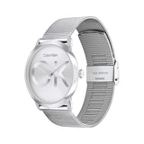 CALVIN KLEIN INTRIGUE SILVER MESH BRACELET WATCH 25300009