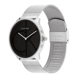 CALVIN KLEIN ICONIC SILVER MESH BRACELET WATCH 25300012