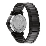 CALVIN KLEIN ICONIC AUTO BLACK STEEL WATCH 25300017