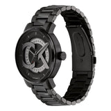 CALVIN KLEIN ICONIC AUTO BLACK STEEL WATCH 25300017