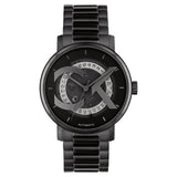 CALVIN KLEIN ICONIC AUTO BLACK STEEL WATCH 25300017