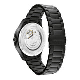 CALVIN KLEIN ICONIC AUTO BLACK STEEL WATCH 25300023