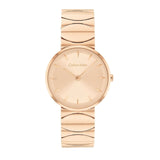 CALVIN KLEIN ENHCANT ROSE GOLD STEEL WATCH 25700001