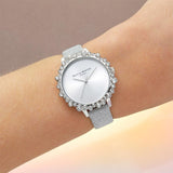 OLIVIA BURTON OB16US52 BUBBLE CASE GRAY DIAL GLITTERY STRAP WATCH