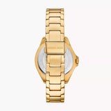 MICHAEL KORS MK4852 KACIE THREE-HAND GOLD STEEL WATCH