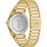 HUGO BOSS CANDOR GOLD-TONED STAINLESS STEEL WATCH 1514077