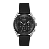 HUGO BOSS CHRONOGRAPH SPORT LUX BLACK SILICONE STRAP WATCH 1514091