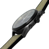 HUGO BOSS TOP OLIVE GREEN DIAL SILICONE STRAP WATCH 1514092