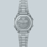 CASIO PAC-MAN COLLAB MODEL DIGITAL SILVER STEEL WATCH A168WEPC-7ADR-P