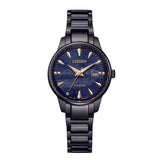 Citizen Eco-Drive Tanabata Edition Blue Dial Black Steel Women's Watch EW2595-81L