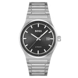 HUGO BOSS CANDOR AUTO BLACK DIAL STEEL MEN'S WATCH 1514117