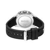 HUGO BOSS RUNNER QUARTZ BLACK RUBBER WATCH 1514141