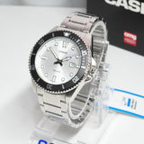 CASIO STANDARD STAINLESS STEEL MDV-107D-P SERIES WATCH