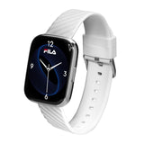 Fila Digital White Silicone Strap Unisex Smartwatch SW/40.APEC