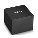 HUGO BOSS CIRCUIT 42mm BLACK DIAL STEEL MEN'S WATCH 1513730