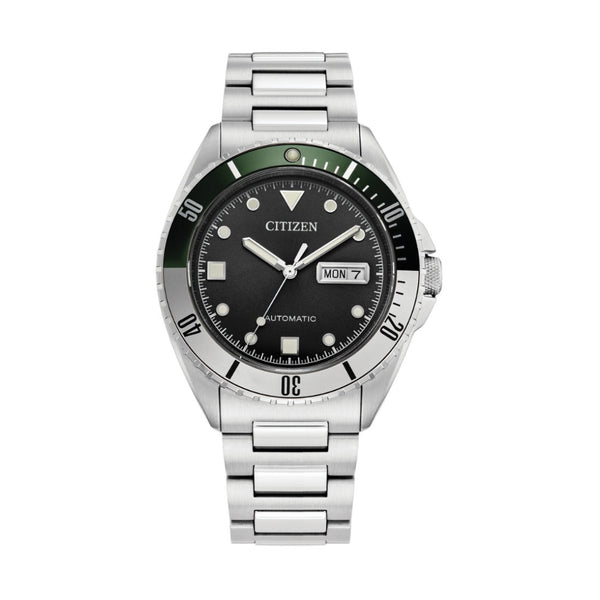 Citizen Sport Automatic Green Stainless Steel Watch NH7531-50E