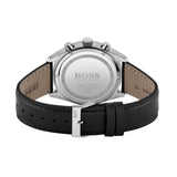 HUGO BOSS CHAMPION BLACK LEATHER MEN'S WATCH 1513816