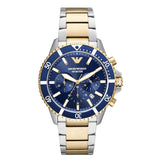 Emporio Armani Men's Chronograph Two-Tone Stainless Steel Watch AR11362