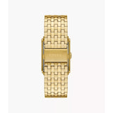 Fossil Carraway Three-Hand Gold-Tone Stainless Steel Watch FS6009