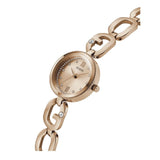 Guess Ladies Rose Gold Tone G-Links Analog Watch GW0759L3